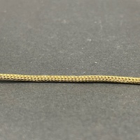 Ladies 18ct Yellow Gold Palma Link Bead Bracelet