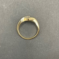 Ladies 18ct Yellow Gold Diamond Ring