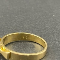 Ladies 18ct Yellow Gold Diamond Ring