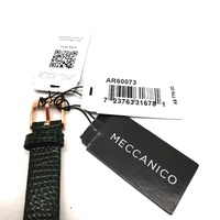 Emporio Armani Mia Automatic Ladies Watch AR60073 Green Leather Strap