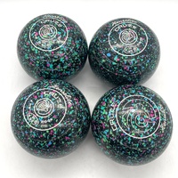 Henselite Cruze Mystic Size 4 Heavy Lawn Bowls Non Gripped with Box