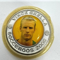 9 Piece Official 2006 Heroes Of The Socceroos Tokens Medallion Collection