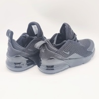 Nike Air Max 270 Triple Black PS Kids Sneakers Size 11C AO2372-006