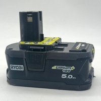 Ryobi ONE+ 18V Battery Charger IntelliPort System with 5.0Ah Battery