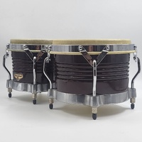 Matador LP Wood Bongos Set Latin Percussion Drums with Carry Bag and Tool