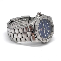 TAG Heuer 2000 WK1113-0 38mm Blue Dial Quartz Watch Steel Bracelet Date
