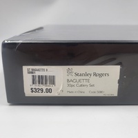 Stanley Rogers Baguette 30 Pc Stainless Steel Cutlery Set Gift Box