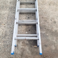 Bailey 3 Tier Slide Ladder Aluminium Folding Step Ladder Durable