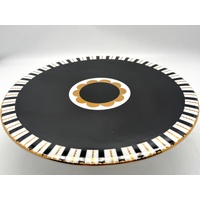 Maxwell & Williams Teas & C's Regency Footed Cake Stand 28cm Gift Boxed in Black