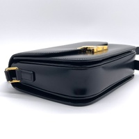 Celine Paris Triomphe Shiny Calfskin Handbag with Certificate of Authenticity