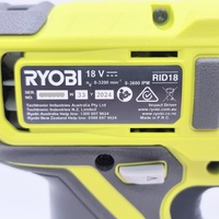 Ryobi 18V ONE+ RID18 Cordless Impact Driver with 2.0Ah Battery Pack