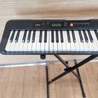Casio Casiotone CT-S195 Piano Keyboard 400 Tones 77 Rhythms with Stand and Box