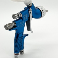 DeVilbiss ProLite 1.3mm Fluid Tip HV30 Cap Spray Paint Gun Blue