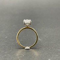 Ladies 18ct Yellow Gold Lab Grown Diamond Ring