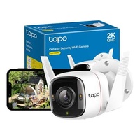 Large View TP-Link Tapo C320WS 1770500151 Outdoor WiFi Camera 2K QHD IP66 White