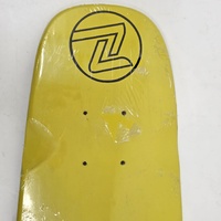 Large View Z Flex Jimmy Plumer Model Yellow Skateboard Pro Model 7.75 Inch Deck