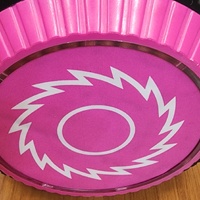 Large View Razor Hovertrax Brights Pink Hoverboard with LED Lights Self Balancing