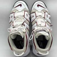 Large View Nike Air More Uptempo 96 Bulls White Red Mens Shoes FB1380-100 US 11