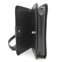 Large View Chanel Arabesque Boy Flap Embossed Calfskin Medium Bag Silver Hardware