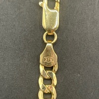 Unisex 9ct Yellow Gold Figaro Link Necklace