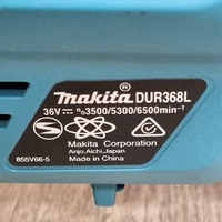 Large View Makita DUR368L 36V LXT Line Trimmer Kit 2x18V 5.0Ah Batteries and Charger