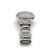 Large View Guess Moonlight Ladies Stainless Steel Silver Dial Watch GW0320L1