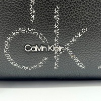 Calvin Klein Estilo HIGAVVD2 Black Tote Women's Handbag Logo Design