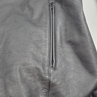 Torque Black Leather Motorcycle Jacket XXXL Biker Cruiser Touring