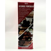 George Foreman GFF2022 Fit Grill Large Black Fast Heat Non-Stick Easy Clean