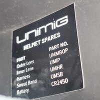 UNIMIG Chaos Auto Darkening Welding Helmet XA-1122E Shade 4/9-13 4 Arc Sensors