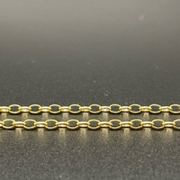 Ladies 9ct Yellow Gold Oval Belcher Link Bracelet