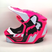 FOX V1 Lux Youth Motocross Helmet XS Pink Shield MIPS Dirt Bike Kids