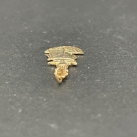 Unisex 9ct Yellow Gold Egyptian Head Pendant