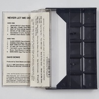 David Bowie Never Let Me Down 1987 Cassette Tape Vintage Music Rare