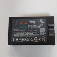 Ring Stick Up Cam Pro 5E72E9 Black Battery Powered Wi-Fi Security Camera