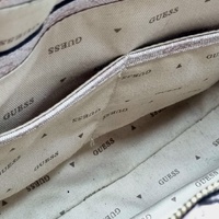 Guess Ginevra 4G Logo Handbag Light Pink Faux Leather Shoulder Bag