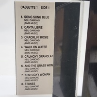 Neil Diamond Hot April Nights Australian Tour 3 Cassette Set Souvenir