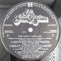 The Great Liberace 2XLP Vinyl Records Album Classic Piano Music Rare