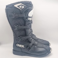 O'Neal 2017 MX Rider Pro Boots Black Size 10 US EU 43 Motocross