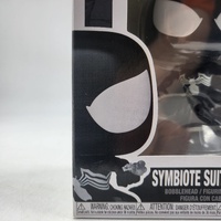 Marvel Funko Pop Symbiote Suit Spider-Man 1444 Vinyl Figure Bobblehead
