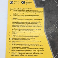 Workzone 2Pc 115mm Turbo Diamond Cutting Discs Wet Dry Bricks Concrete