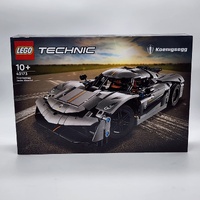 LEGO Technic Koenigsegg Jesko Absolut Grey Hypercar 42173 Set Ages 10+