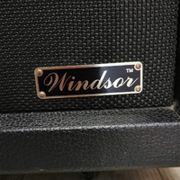 Peavey Windsor 4x12 Slant Speaker Cabinet 200W 16 Ohms Black 2000s Era