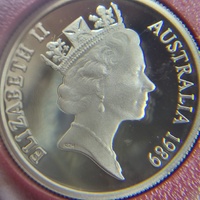 1989 RAM Proof Coin Set Original Inhabitants $2 $1 50c 20c 10c 5c 2c 1c