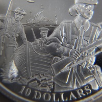2015 Kiribati Gallipoli Landing $10 Silver Commemorative Coin Set