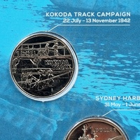 2017 RAM $1 A War Close to Home Four Coin Set Battle Coral Sea UNC