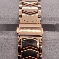 Michael Kors MK6694 Whitney Rose Gold Crystal White Dial Ladies Quartz Watch