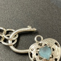 Ladies 925 Sterling Silver Belcher Link Necklace