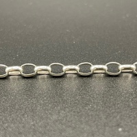 Ladies 925 Sterling Silver Belcher Link Bracelet