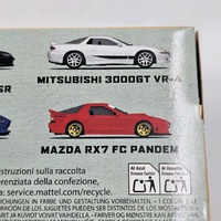 Hot Wheels Japanese Car Culture Themed Multipack 6-Pack Toy Car Set